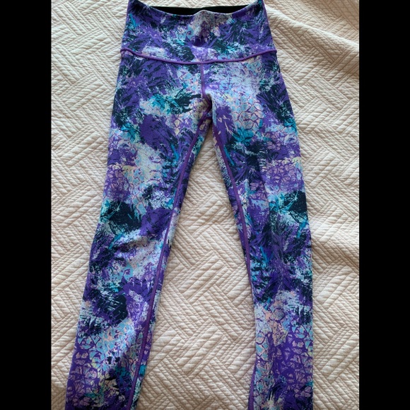 Ivivva leggings for kids size 14 - Picture 1 of 2